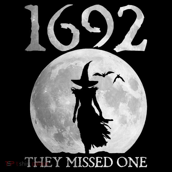 Retro 1692 They Missed One Witch Salem 1692 Halloween Witch Sustainable Bucket Hat