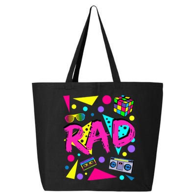 Rad 1980s Vintage Eighties Costume Party 25L Jumbo Tote