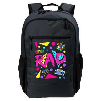 Rad 1980s Vintage Eighties Costume Party Daily Commute Backpack