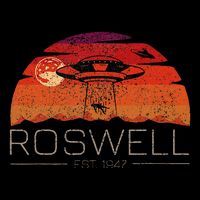 Roswell 1947 Vintage Alien Ufo New Mexico Apron