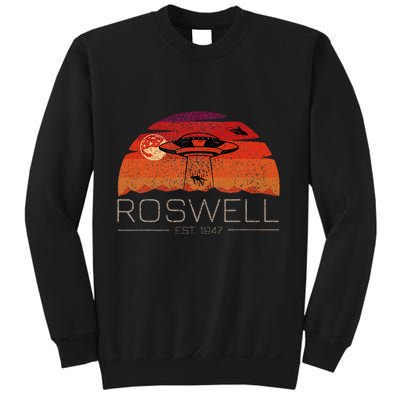 Roswell 1947 Vintage Alien Ufo New Mexico Sweatshirt