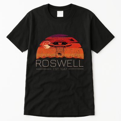 Roswell 1947 Vintage Alien Ufo New Mexico Tall T-Shirt
