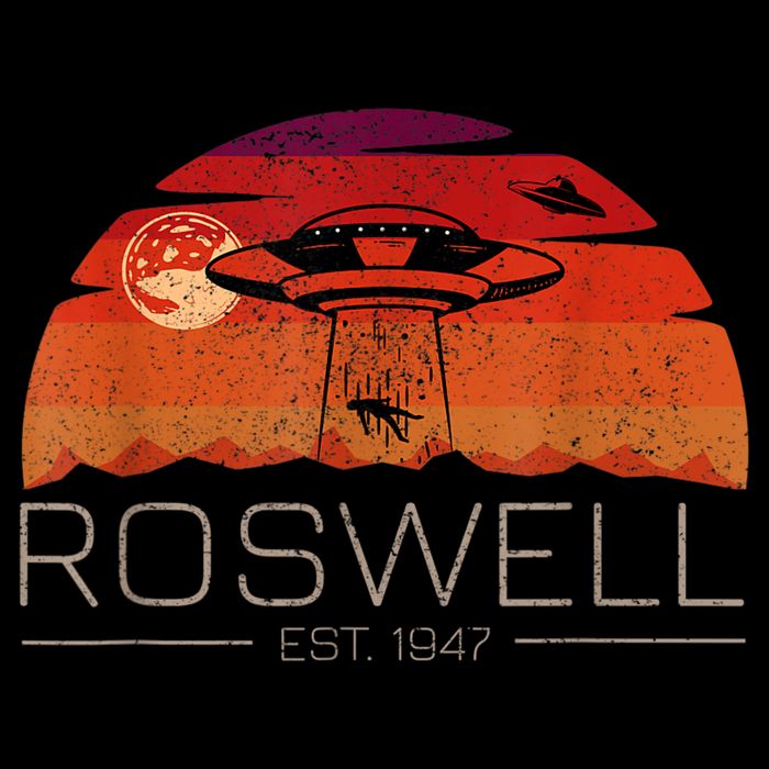 Roswell 1947 Vintage Alien UFO New Mexico Performance Shirt