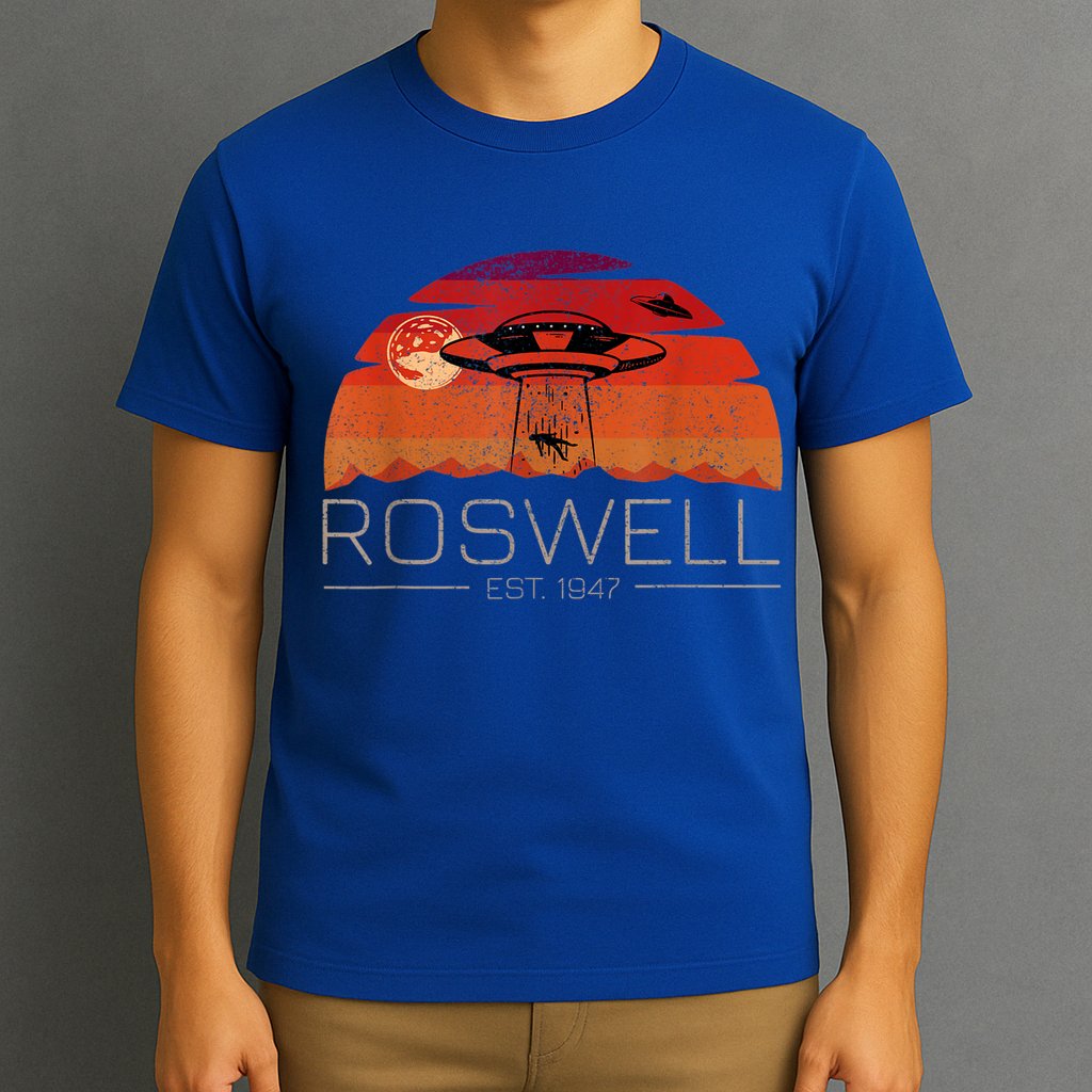 Roswell 1947 Vintage Alien UFO New Mexico T-Shirt