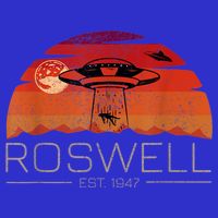 Roswell 1947 Vintage Alien UFO New Mexico Button