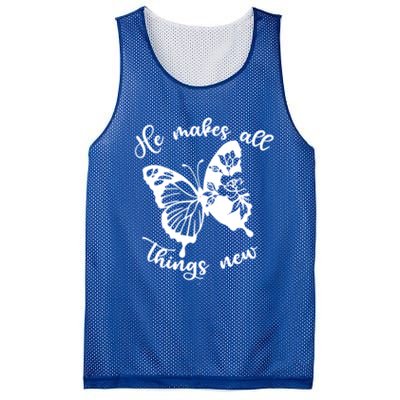 Revelation 21 5 Cool Gift Mesh Reversible Basketball Jersey Tank