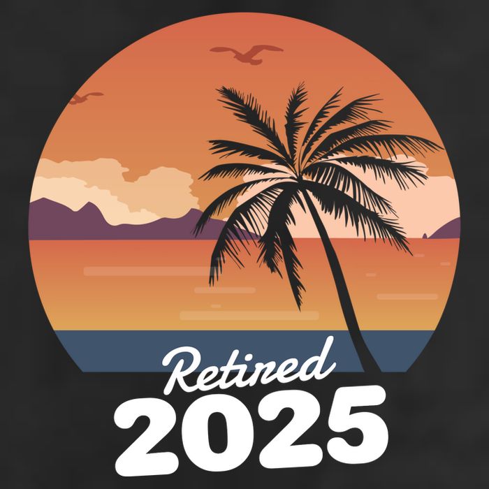 Retired 2025 Beach Palm Tree Summer Vibes Cool Comfort Performance Bucket Hat