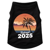 Retired 2025 Beach Palm Tree Summer Vibes Doggie Tank