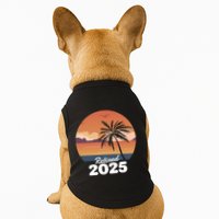 Retired 2025 Beach Palm Tree Summer Vibes Doggie Tank