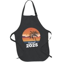 Retired 2025 Beach Palm Tree Summer Vibes Apron