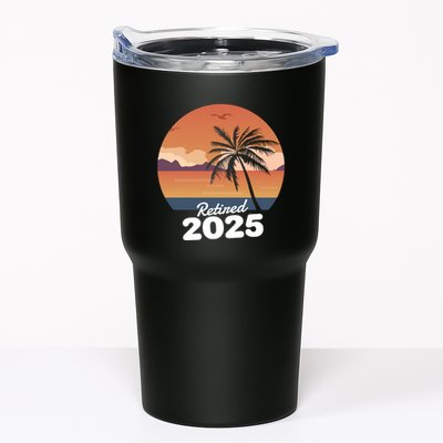 Retired 2025 Beach Palm Tree Summer Vibes Tumbler
