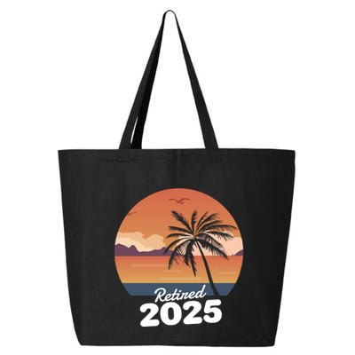 Retired 2025 Beach Palm Tree Summer Vibes 25L Jumbo Tote