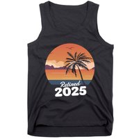 Retired 2025 Beach Palm Tree Summer Vibes Tank Top