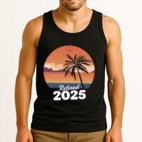 Retired 2025 Beach Palm Tree Summer Vibes Tank Top