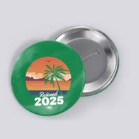 Retired 2025 Beach Palm Tree Summer Vibes Button