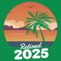 Retired 2025 Beach Palm Tree Summer Vibes Coaster