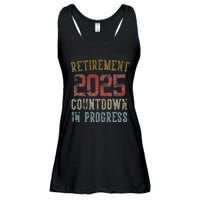 Retirement 2025 Countdown In Progress Retired 2025 Gift Ladies Essential Flowy Tank