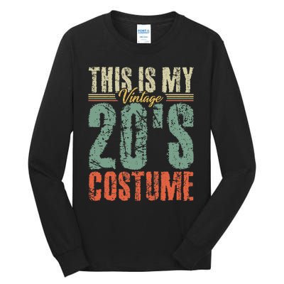 Roaring 20s Costume 20s Outfit 1920s Fashion 20 Theme Party Tall Long Sleeve T-Shirt