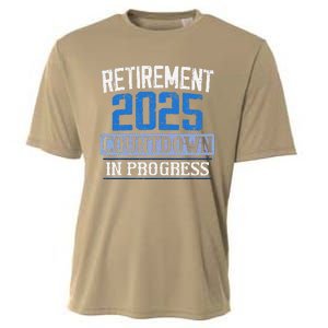 Retirement 2025 Countdown In Progress Retired 2025 Cooling Performance Crew T-Shirt