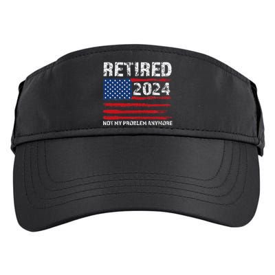 Retired 2024 Decoration Retirement Adult Drive Performance Visor