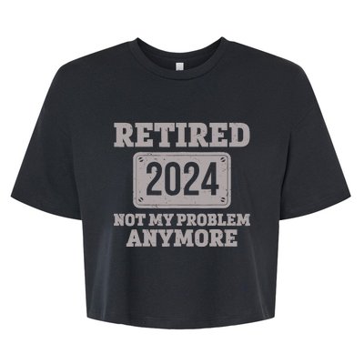 Retired 2024 Decoration Retirement Bella+Canvas Jersey Crop Tee