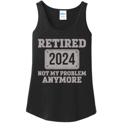 Retired 2024 Decoration Retirement Ladies Essential Tank