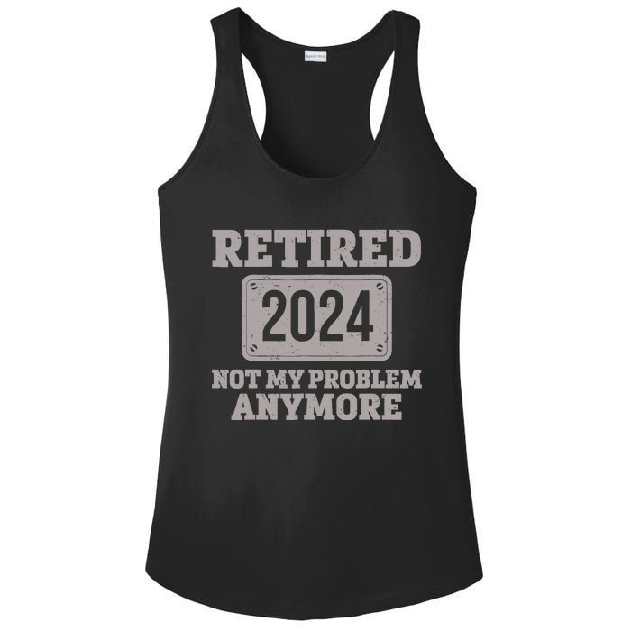 Retired 2024 Decoration Retirement Ladies PosiCharge Competitor Racerback Tank