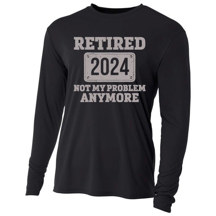 Retired 2024 Decoration Retirement Cooling Performance Long Sleeve Crew