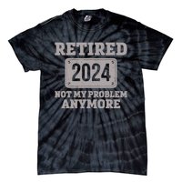 Retired 2024 Decoration Retirement Tie-Dye T-Shirt