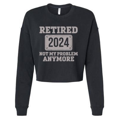 Retired 2024 Decoration Retirement Cropped Pullover Crew