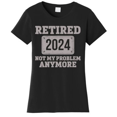 Retired 2024 Decoration Retirement Women's T-Shirt