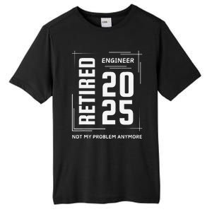 Retired 2025 Engineer Retirement Forhumor Tall Fusion ChromaSoft Performance T-Shirt