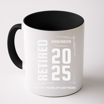 Retired 2025 Engineer Retirement Forhumor Mug