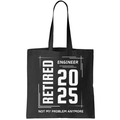 Retired 2025 Engineer Retirement Forhumor Bag
