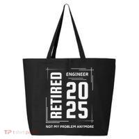 Retired 2025 Engineer Retirement Forhumor 25L Jumbo Tote
