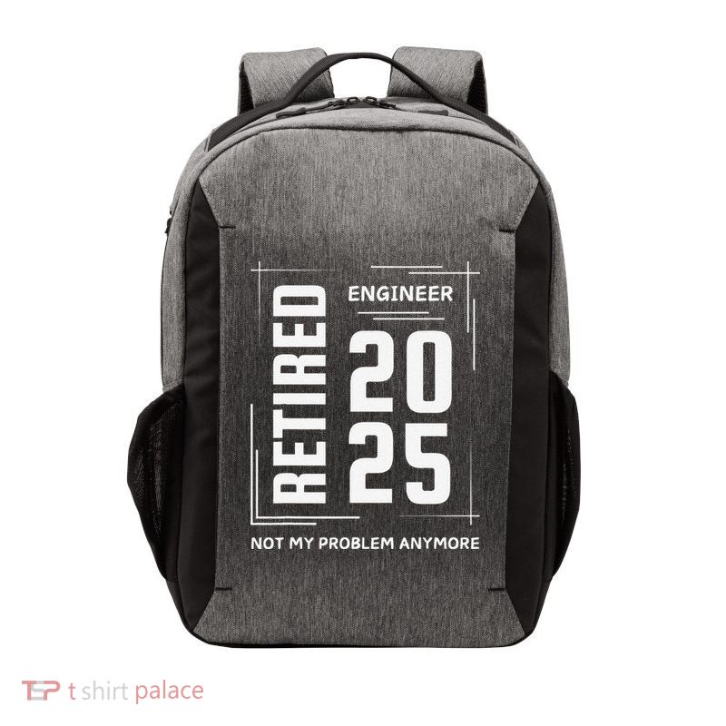 Retired 2025 Engineer Retirement Forhumor Vector Backpack