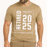 Retired 2025 Engineer Retirement Forhumor Performance Shirt