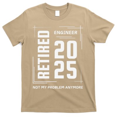 Retired 2025 Engineer Retirement Forhumor T-Shirt