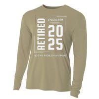 Retired 2025 Engineer Retirement Forhumor Cooling Performance Long Sleeve Crew