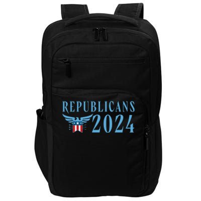 Republicans 2024 Election Logo Impact Tech Backpack