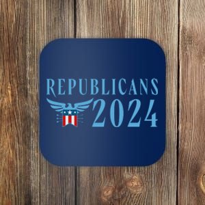 Republicans 2024 Election Logo Coaster