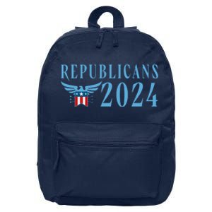 Republicans 2024 Election Logo 16 in Basic Backpack