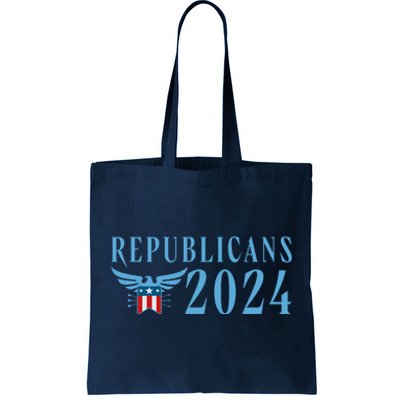 Republicans 2024 Election Logo Tote Bag