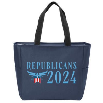 Republicans 2024 Election Logo Zip Tote Bag