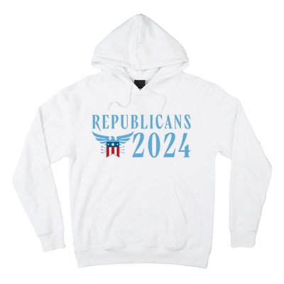 Republicans 2024 Election Logo Hoodie