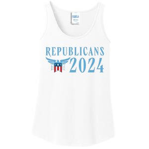 Republicans 2024 Election Logo Ladies Essential Tank