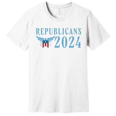 Republicans 2024 Election Logo Premium T-Shirt