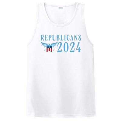 Republicans 2024 Election Logo PosiCharge Competitor Tank