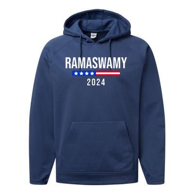 Ramaswamy 2024 Election Performance Fleece Hoodie