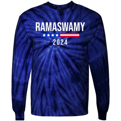 Ramaswamy 2024 Election Tie-Dye Long Sleeve Shirt